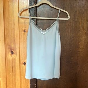 Aritzia Babaton light blue tank